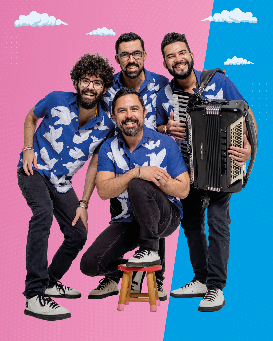 Arte oficial da atração Trio Dona Zefa